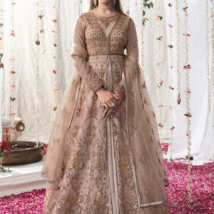 Designer Floral Resham Thread Work With Cording Work & Sequin (Gown Style)